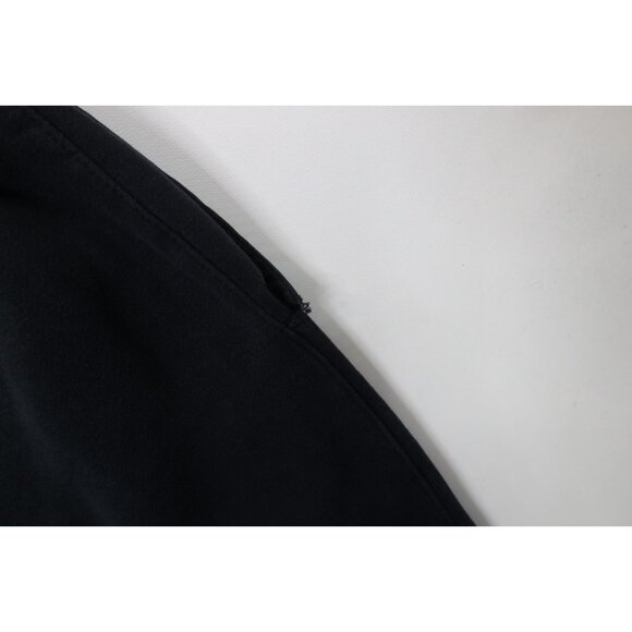 Vintage Nike Mens 2XL XXL Distressed Spell Out Cuffed Sweatpants Joggers Black - Picture 15 of 16